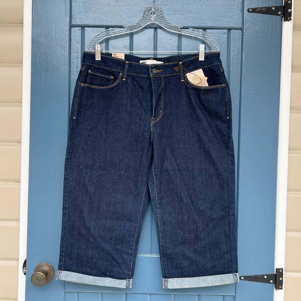 Levi’s Classic Capri Women Size 14 - Picture 2 of 8